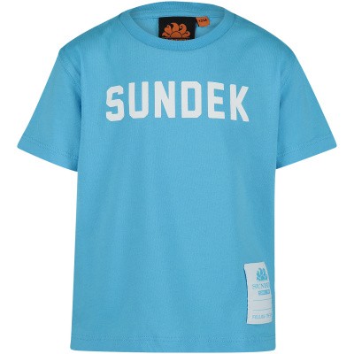 Afbeelding van Sundek B025TEJ7800 B baby t-shirt turquoise