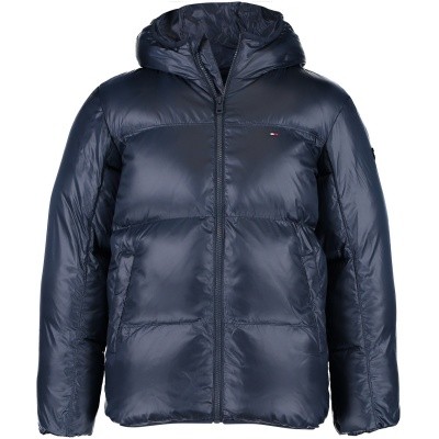 Afbeelding van Tommy Hilfiger KB0KB04380 kinderjas navy
