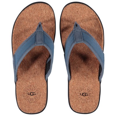 Afbeelding van Ugg 1099749 heren slippers licht blauw