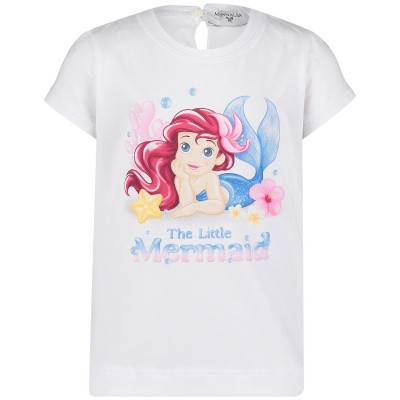 Afbeelding van MonnaLisa 313619P1 baby t-shirt wit