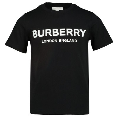 Afbeelding van Burberry 8008881 kinder t-shirt zwart