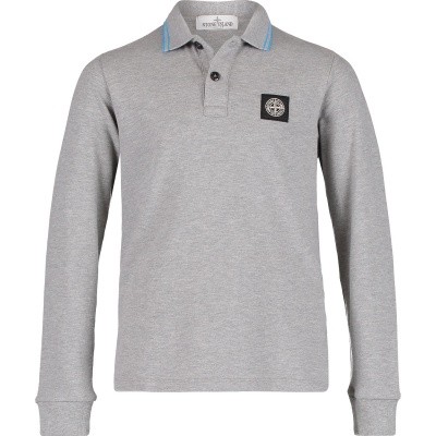 Afbeelding van Stone Island 691620748 kinder polo grijs