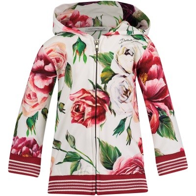 Afbeelding van Dolce & Gabbana L2JWT3 G7OSH baby baby vest donker roze