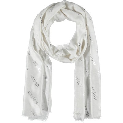 Afbeelding van Guess AW8126VIS03 dames sjaal wit