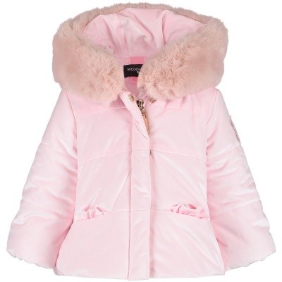 Afbeelding van MonnaLisa 392110 babyjas licht roze