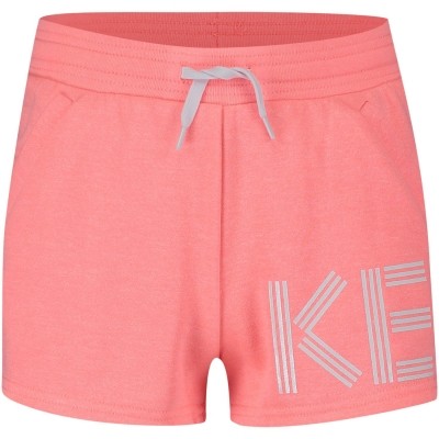 Afbeelding van Kenzo KL26018 kinder shorts fluor roze
