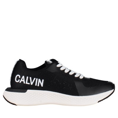Afbeelding van Calvin Klein AMOS heren sneakers zwart