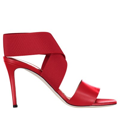 Afbeelding van Pollini SA16778AC07 dames sandalen rood