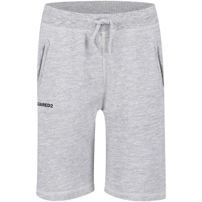 Afbeelding van Dsquared2 DQ02NL kinder shorts grijs
