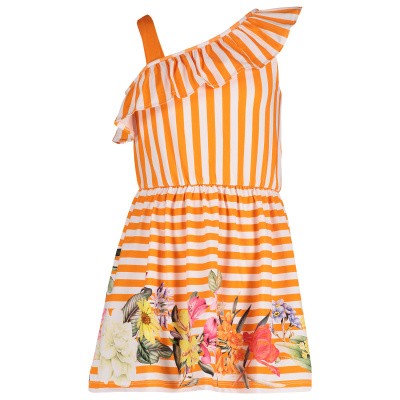 Afbeelding van Mayoral 6948 kinderjurk oranje