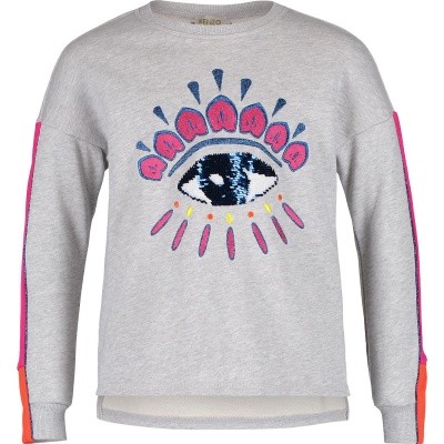 Afbeelding van Kenzo KM15248 kindertrui grijs