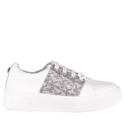 Afbeelding van Michael Kors MAVENMIKA kindersneakers wit