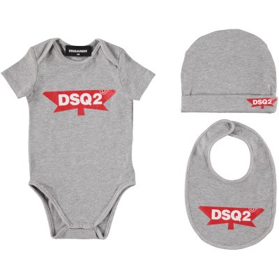 Afbeelding van Dsquared2 DQ03FL rompertje grijs