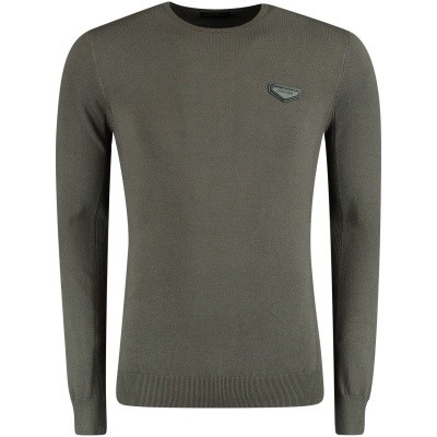 Afbeelding van Antony Morato MMSW00805 heren trui army