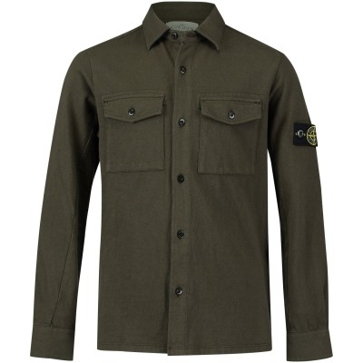 Afbeelding van Stone Island 681610117 kinder overhemd army