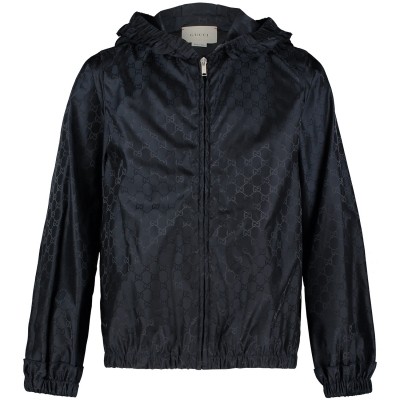 Afbeelding van Gucci 503553 XBD60 kinderjas navy