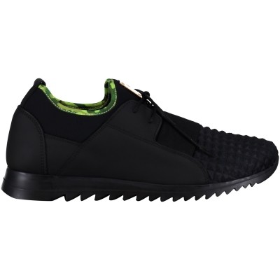 Afbeelding van Giuseppe Zanotti SBE8706 kindersneakers fluor geel