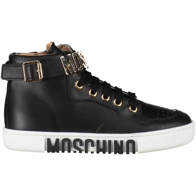 Afbeelding van Moschino 25986 kindersneakers zwart