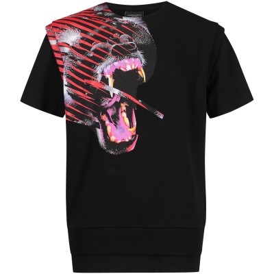 Afbeelding van Marcelo Burlon MB2500 kindertrui zwart