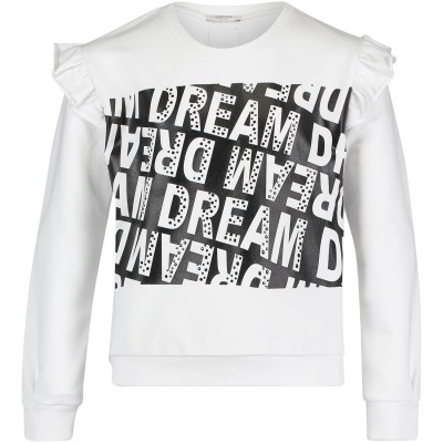 Afbeelding van Liu Jo G18139 kindertrui wit