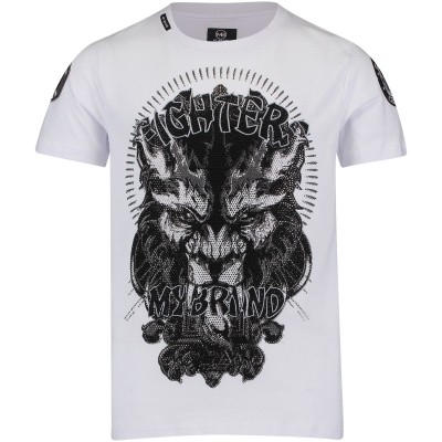 Afbeelding van My Brand BMBTS001MT043 kinder t-shirt wit