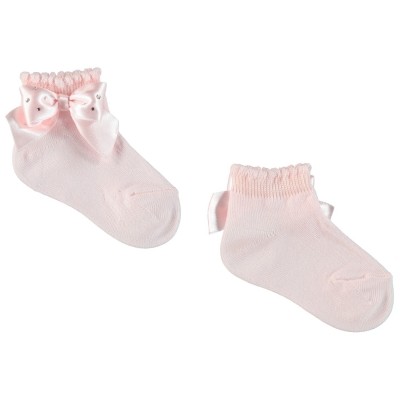 Afbeelding van Story Loris 8521 baby sokjes licht roze