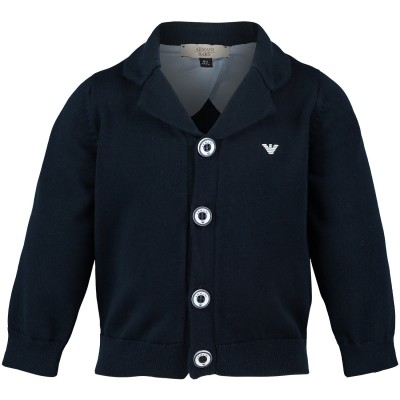 Afbeelding van Armani 3ZHE52 baby colbertvest navy