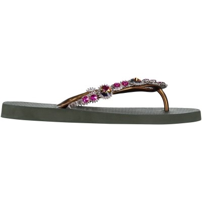Afbeelding van Uzurii MARILYN dames slippers army
