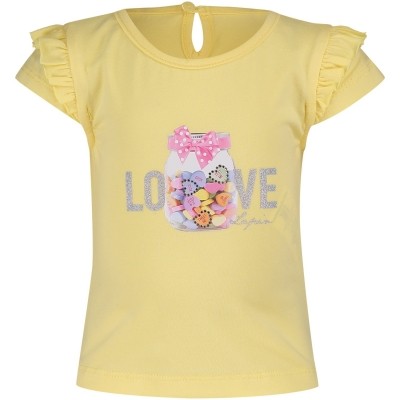 Afbeelding van Lapin 81E2349 baby t-shirt geel