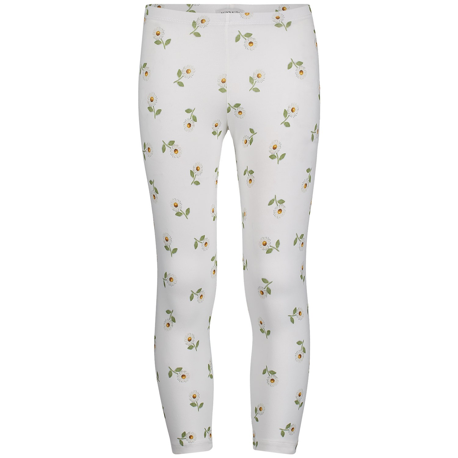Monnalisa 113409 Kinder Legging Wit monnalisa kopen in de aanbieding