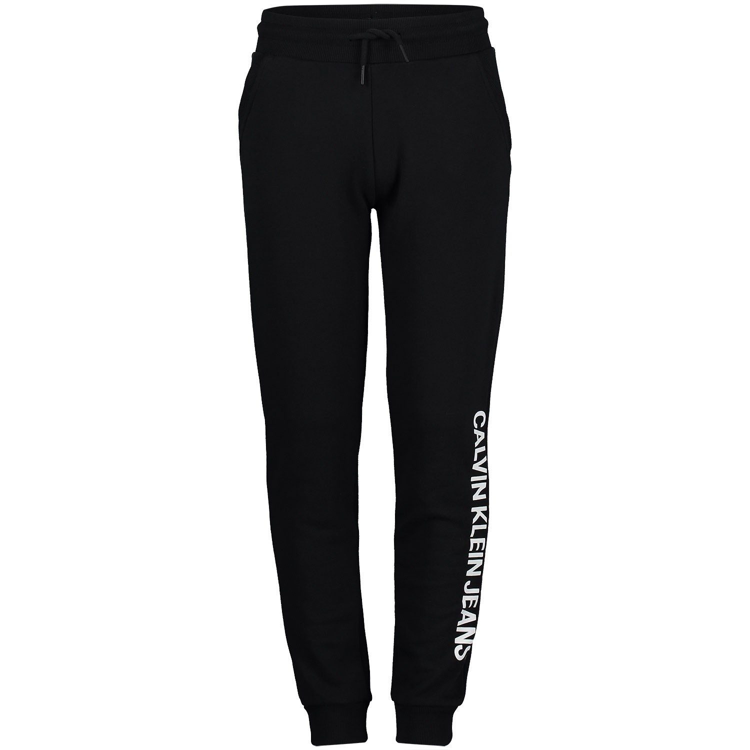 Calvin Klein Ib0Ib00025 Kinderbroek Zwart calvin klein kopen in de aanbieding