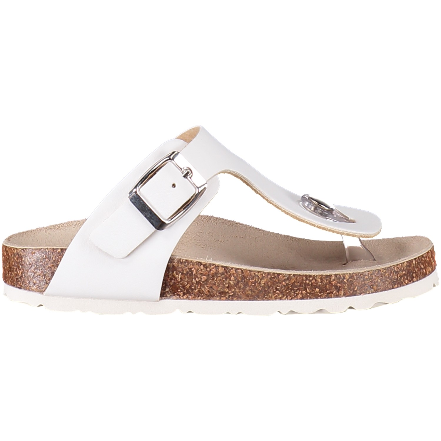 Eb 1731 A13 Kinder Teenslippers Wit eb kopen in de aanbieding