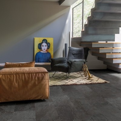 Foto van Quick-Step Ambient Glue Plus AMGP40035 Leisteen Zwart 