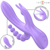Intense Miko Triple Vibrator Rabbit Purple