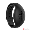 Black & Silver Cameron Vibrating Cock Ring