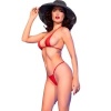 Chilirose Micro Bikini Red S/M