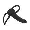 Afbeelding van Men Only - Dildo met Penisring - Zwart