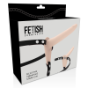 Fetish Submissive Harness Vibrator Flesh 15CM