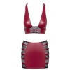 Afbeelding van Cottelli PARTY – Crop Top & Mini Rok Set – Rood