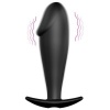 Silicone Anal Plug Penis Form And 12 Vibration Modes Black