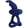 Pretty Love Luchito Double Ring Rabbit Blue