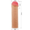 Pretty Love Nile Penis Extender Cover Flesh