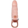 Baile Brave Man Penis Cover Dual Stimulation Flesh