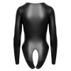 Afbeelding van Cottelli LINGERIE – Crotchless Body Lange Mouwen – Zwart