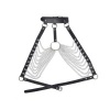 Subblime Leather Chest Harness Big Ring Chains