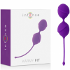 Intense Karmy Fit Lilac Silicone Kegel Balls