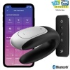 Satisfyer Double Fun Couples Vibrator Black