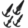 Addicted Toys Set of 4 Anal Plugs Mixed Sizes