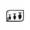 Afbeelding van Blush - Luxe Bling Plugs Trainingskit Zwart met Rode Edelstenen