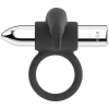 Black&Silver Burton Rechargeable Ring, 10 Vibration Modes